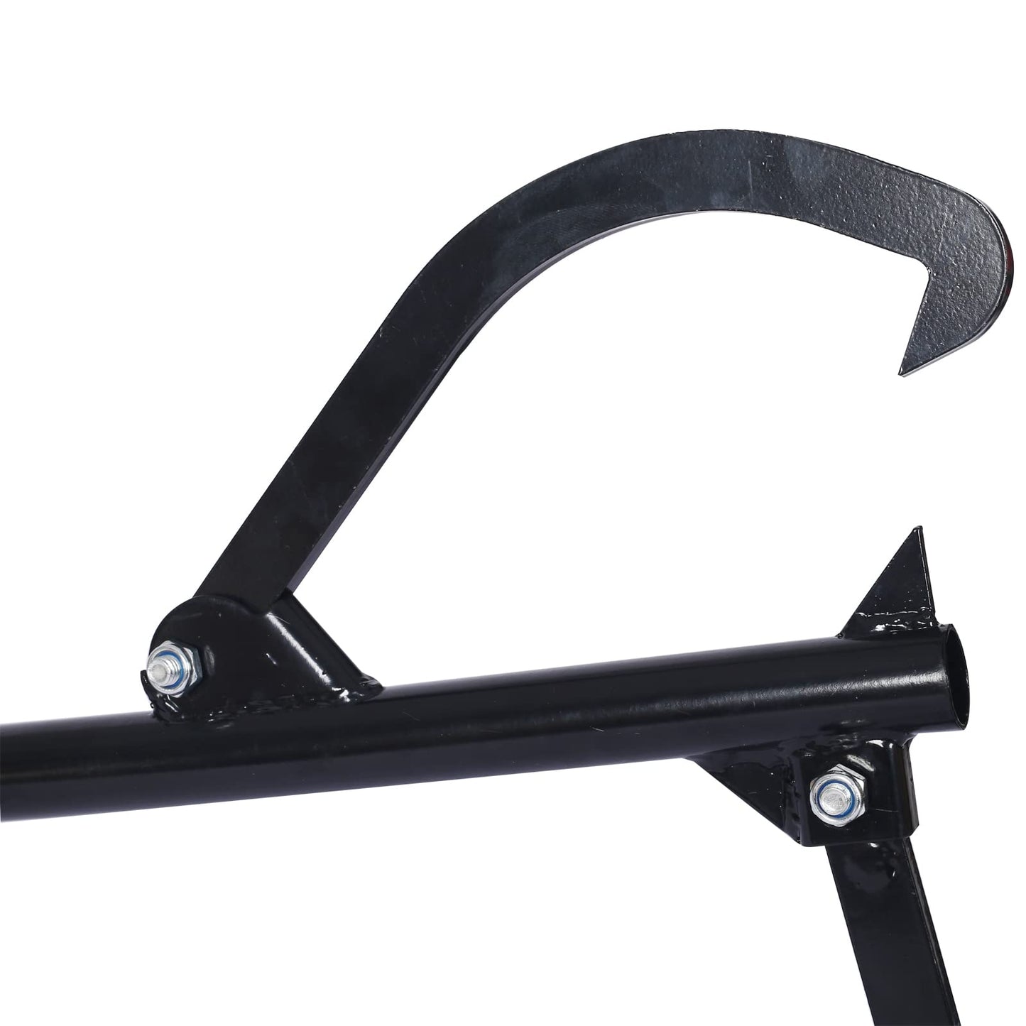 48" Heavy-Duty Steel TimberJack Log Lifter - Triple Thick, Rustproof, High Carbon Steel Double Hook - Ideal for Elevating, Rolling, Repositioning Logs - Suitable for Log Saws, Chainsaws, Hand Saws