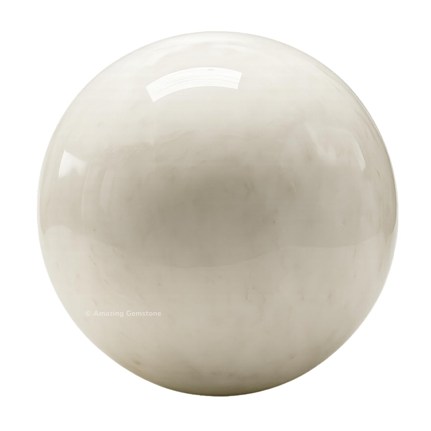 Amazing Gemstone Snow Quartz Crystal Ball with Stand - 2 Inches Crystal Sphere Meditation Balls for Witchcraft and Decorative Balls