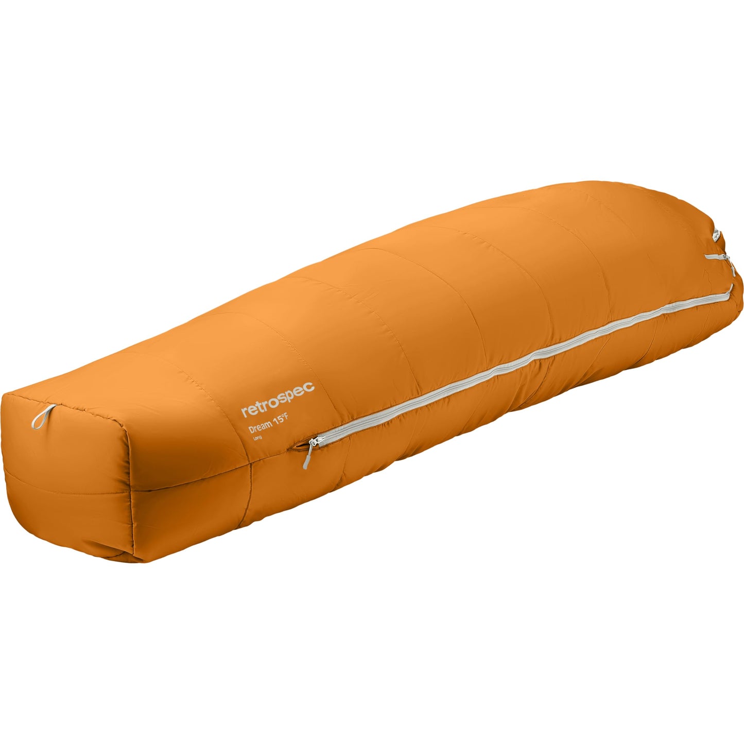 Retrospec Dream 15 Mummy Sleeping Bag for Camping - Insulated Cold Weather, Lightweight, Water-Resistant With Adjustable Draw Cords and Stuff Sack