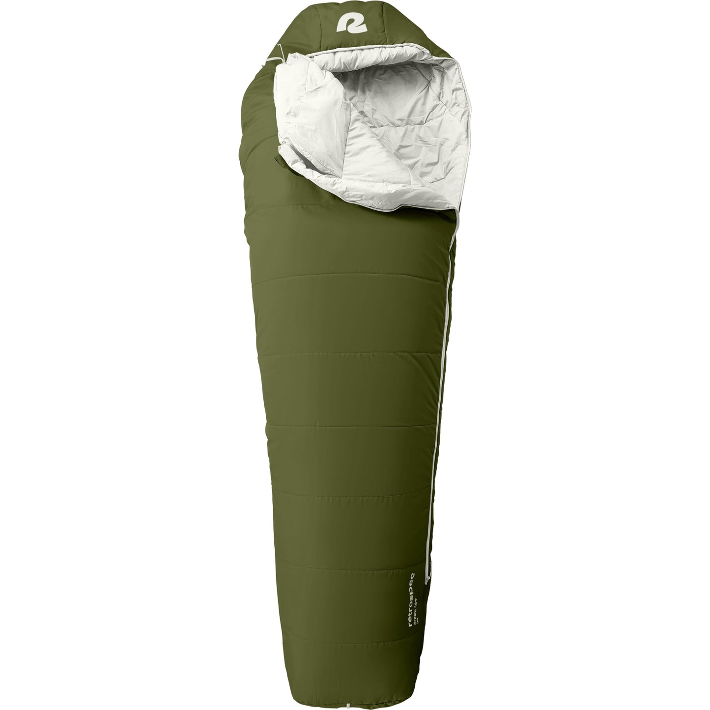 Retrospec Dream 15 Sleeping Bag - Mummy Sleeping Bag for Camping, Insulated Cold Weather, Water-Resistant and Adjustable Draw Cords