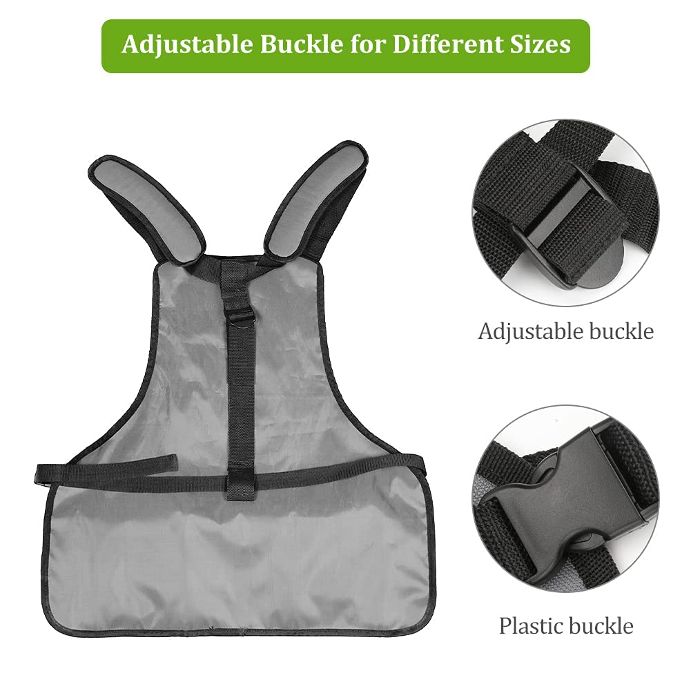 Laelr Garden Apron - Oxford Cloth Work Apron With Pockets, Adjustable Heavy Duty Tool Apron for Men & Women, Artist Apron for Painting and Home Garden, Gifts for Father's Day