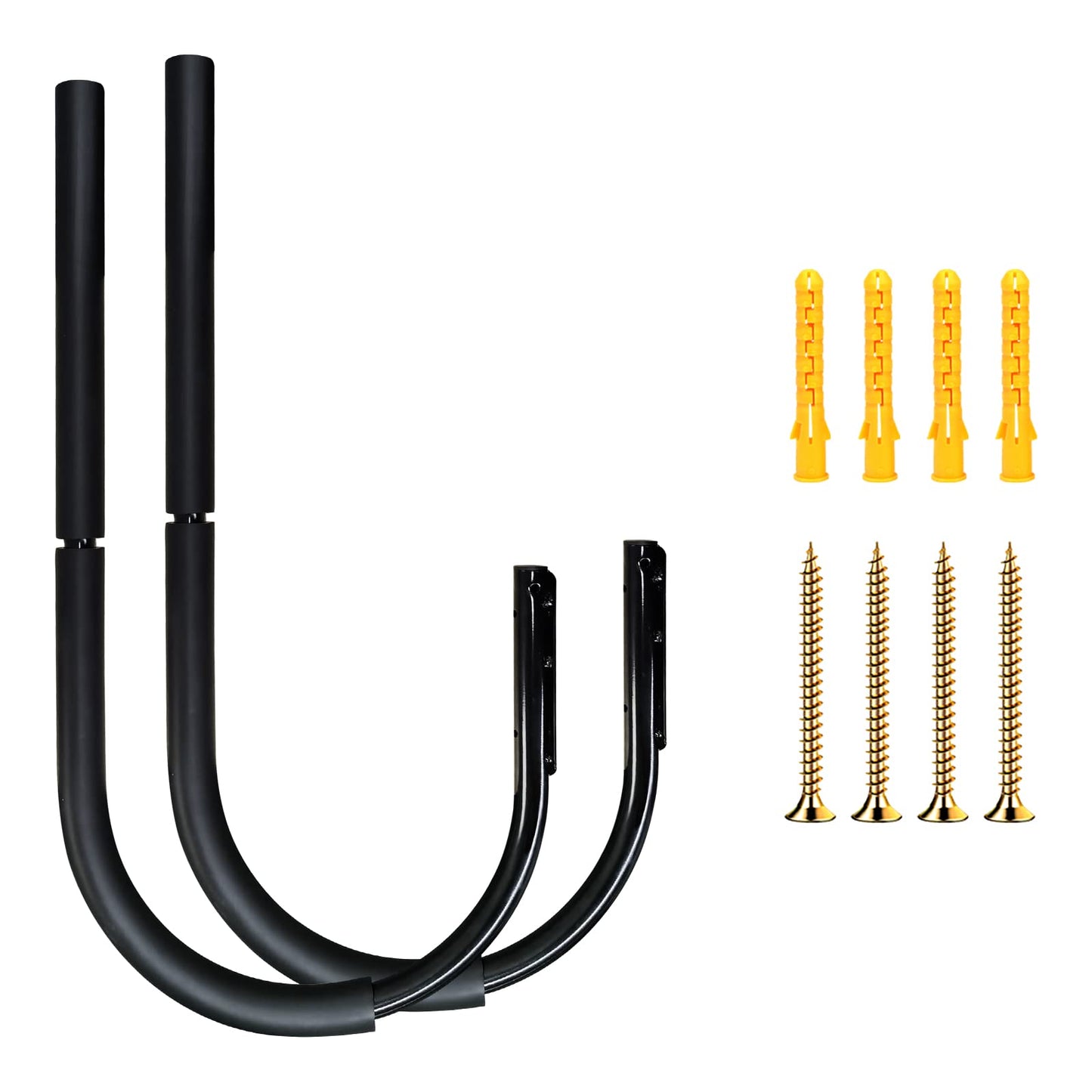 TWO STONES Surfboard Rack for Wall, Paddle Board Rack Storage for Ceiling/Wall, Heavy Duty Surfboard Wall Mount to Display SUPs, Paddleboards, Longboards, Indoor and Outdoor