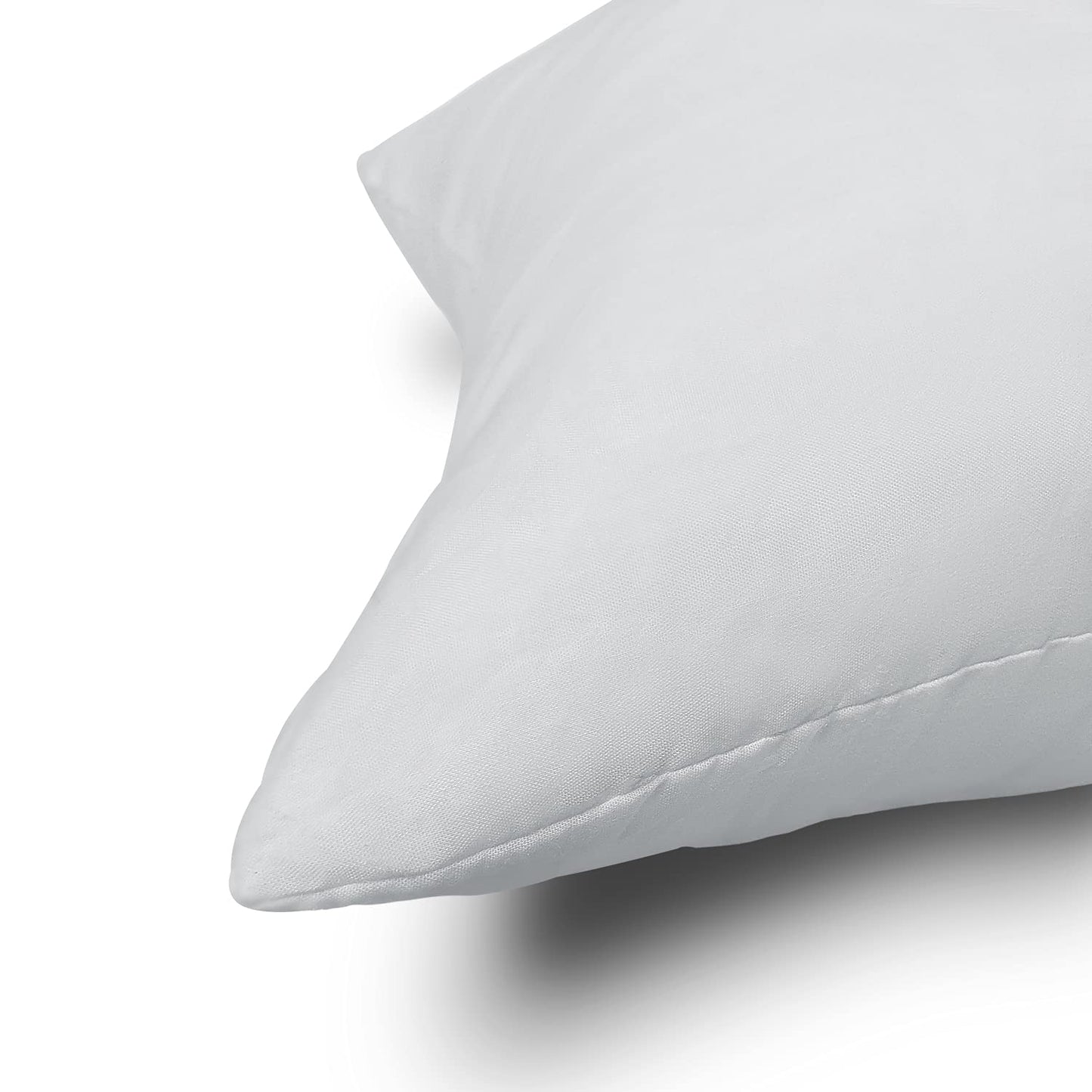 EDOW Throw Pillow Insert, Lightweight Soft Polyester Down Alternative Decorative Pillow, Sham Stuffer, Machine Washable. (Grey, 16x16)