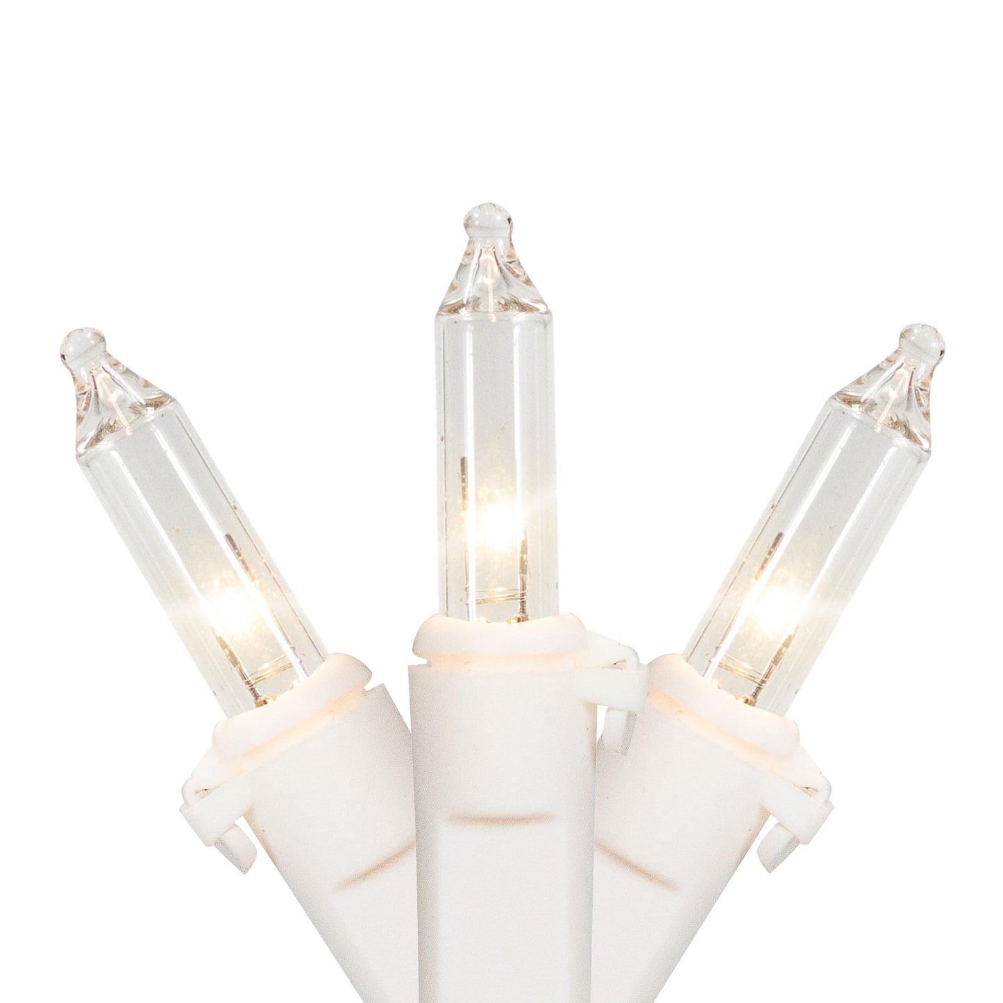 Northlight Mini Incandescent Christmas Lights - Clear - 4' White Wire - 20ct