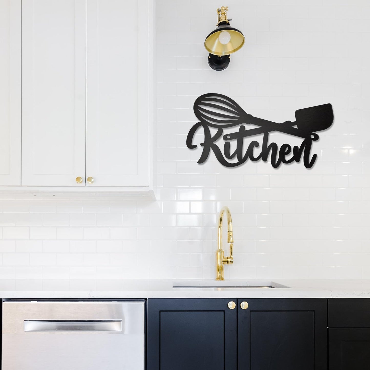 Zzbakress Kitchen Wood Sign,Rustic Farmhouse Kitchen Decor (style3)