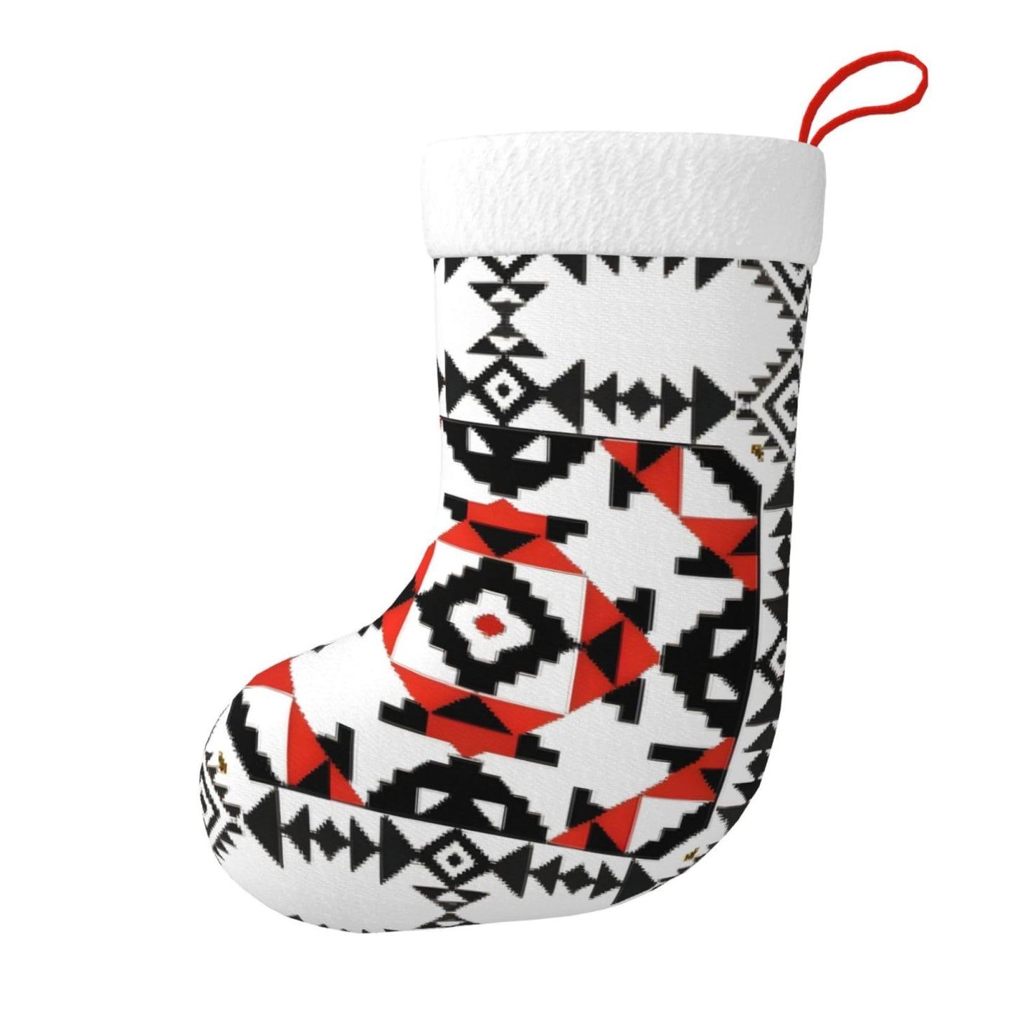 UUIKLPOL Decorative Art Print Holiday Decorative Socks,Classic Christmas Stockings Festive Ornaments,Joyful Season Socks