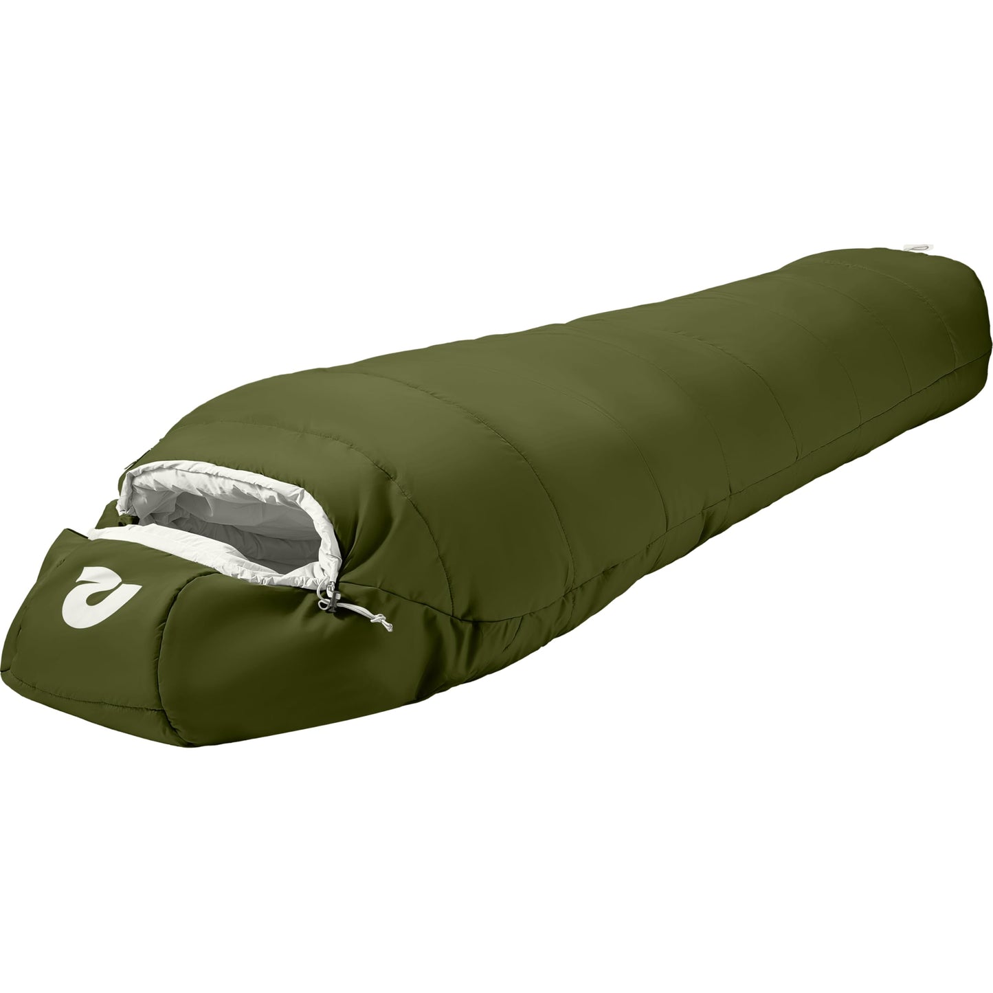 Retrospec Dream 5 Mummy Sleeping Bag - Insulated Cold Weather, Water-Resistant, Adjustable Draw Cords Adult Sleeping Bag