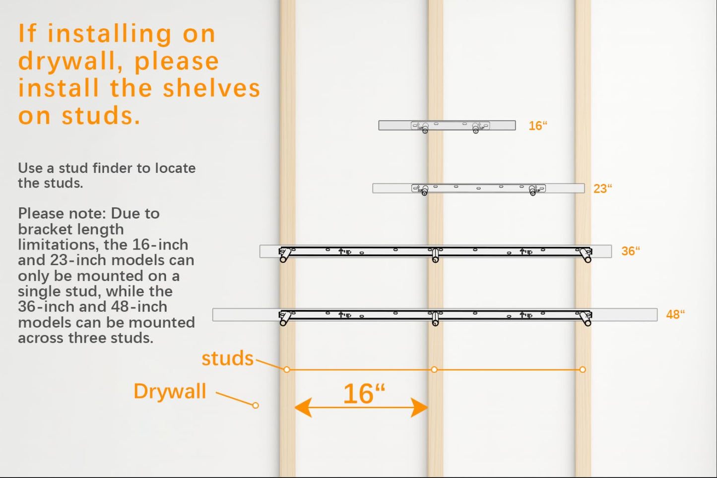 BAYKA Floating Shelves for Wall, 22.5 inches Black Wall Shelves for Bathroom, Bedroom, Living Room, Kitchen & Book, Hanging Display Decor Organizer Shelf with 22 lbs Capacity