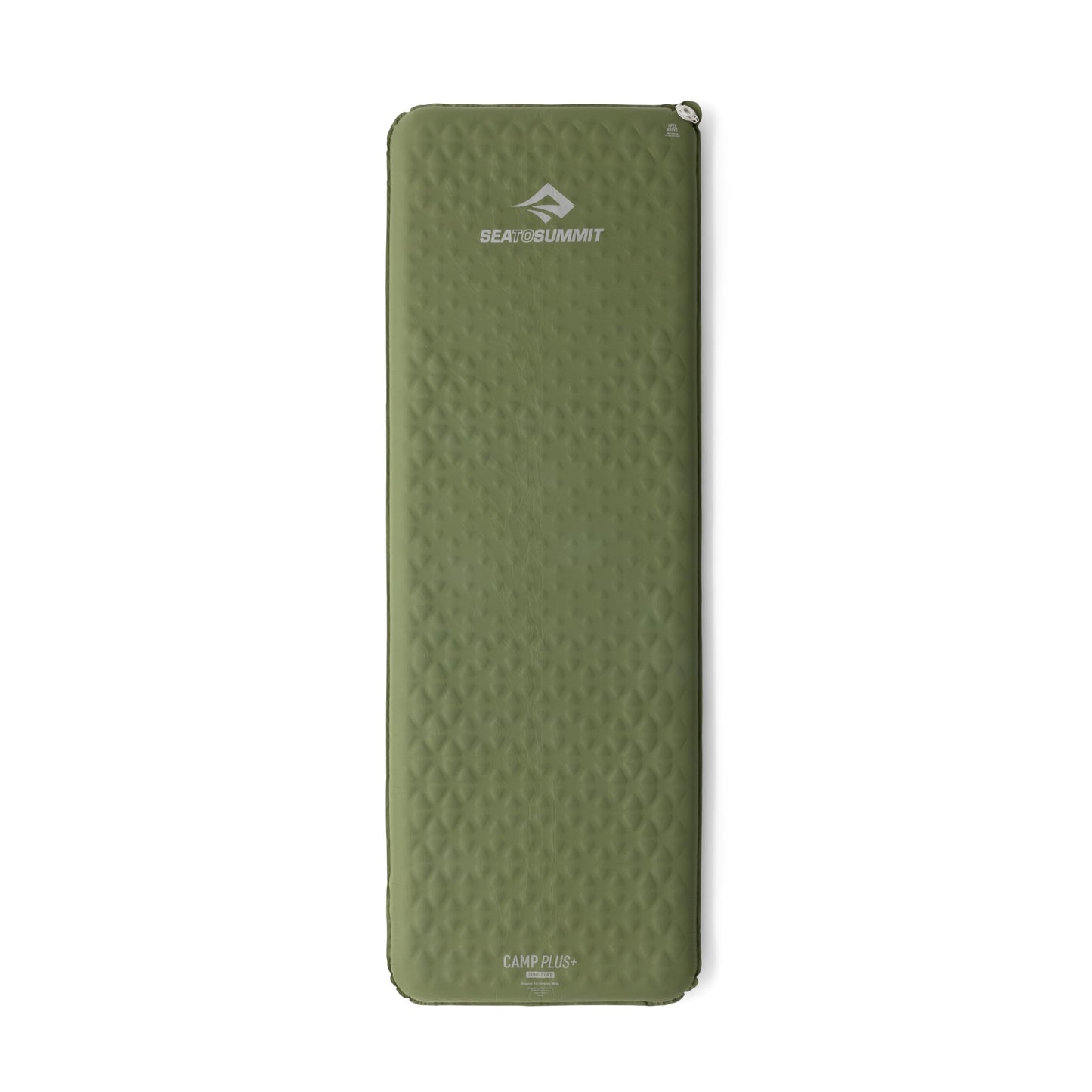 Sea to Summit Camp Plus Self-Inflating Foam Sleeping Mat for Camping - Rectangular - Regular (72 x 25.2 x 2.6 inches)