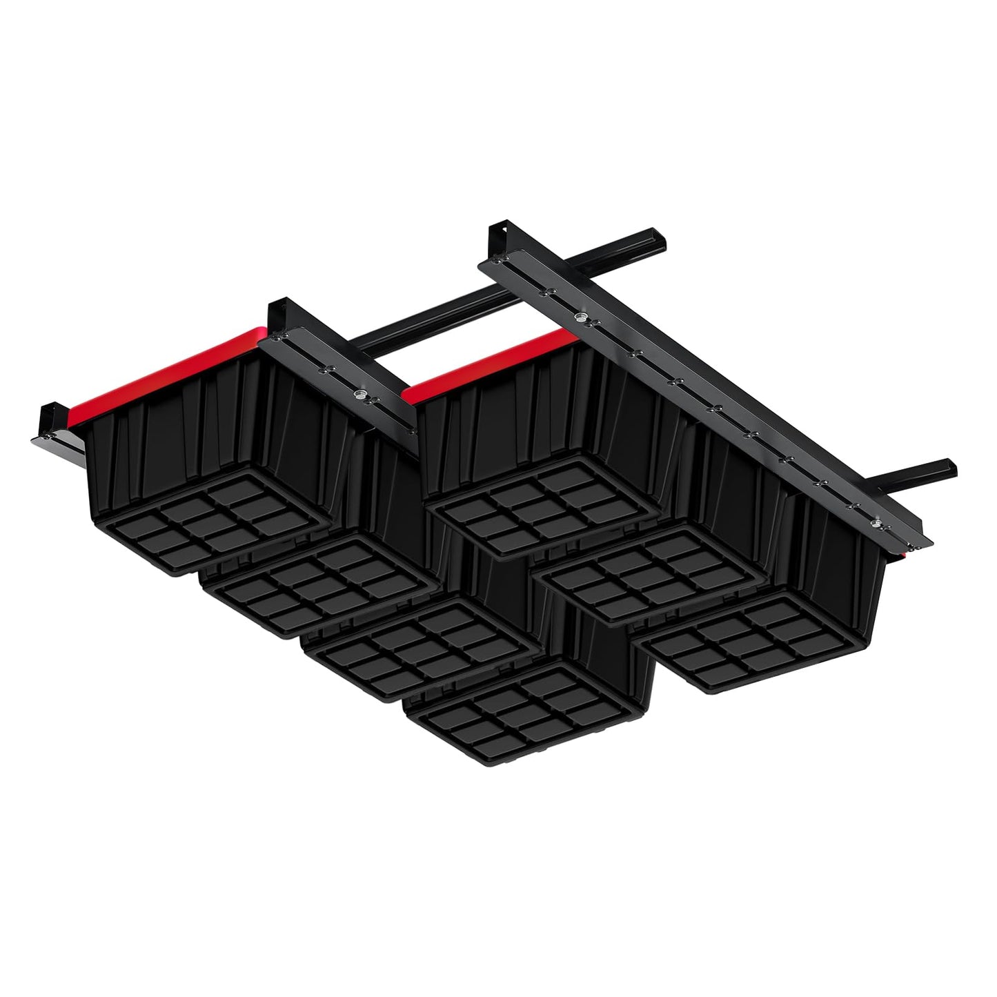 Ultrawall Overhead Garage Storage Racks, Adjustable Garage Ceiling Storage Rack, Heavy Duty Garage Organizer Hanging Storage Rack for Most Storage Bins/Totes/Container, 48" x 48"
