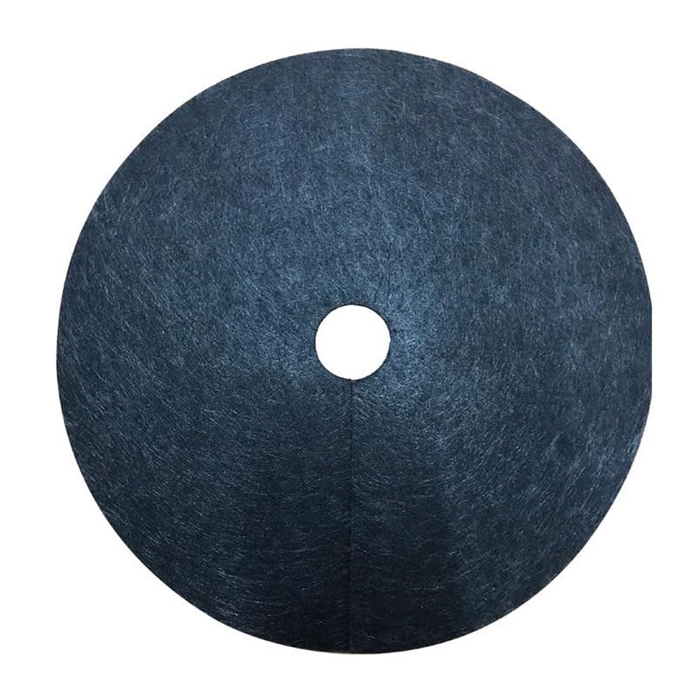 GardenPal 10-Pack 24.4inch Non-Woven Tree Ring, Weed Barrier Fabric, Degradable & Reusable Tree Mulch Ring for Landscaping Weed Control Root Protection, Tree Protector Mat, Reusable Tree Weed Barrier