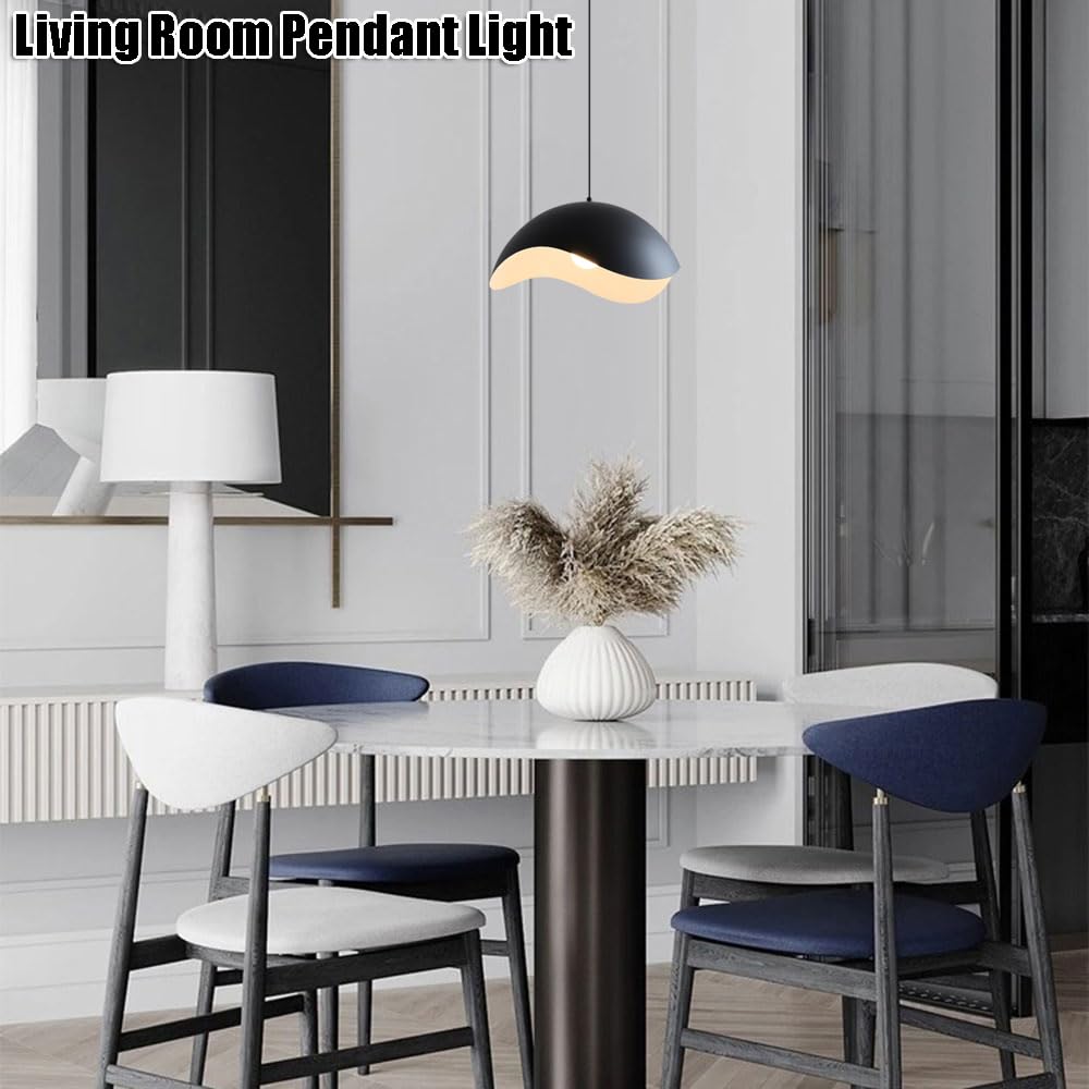 SSBHDM E26 Base Single Head Hanging Lamp, Creative Personality Iron Chandelier, Flush Mount Ceiling Pendant Light, Bedroom Dining Room Corridor Decoration Light Fixtures