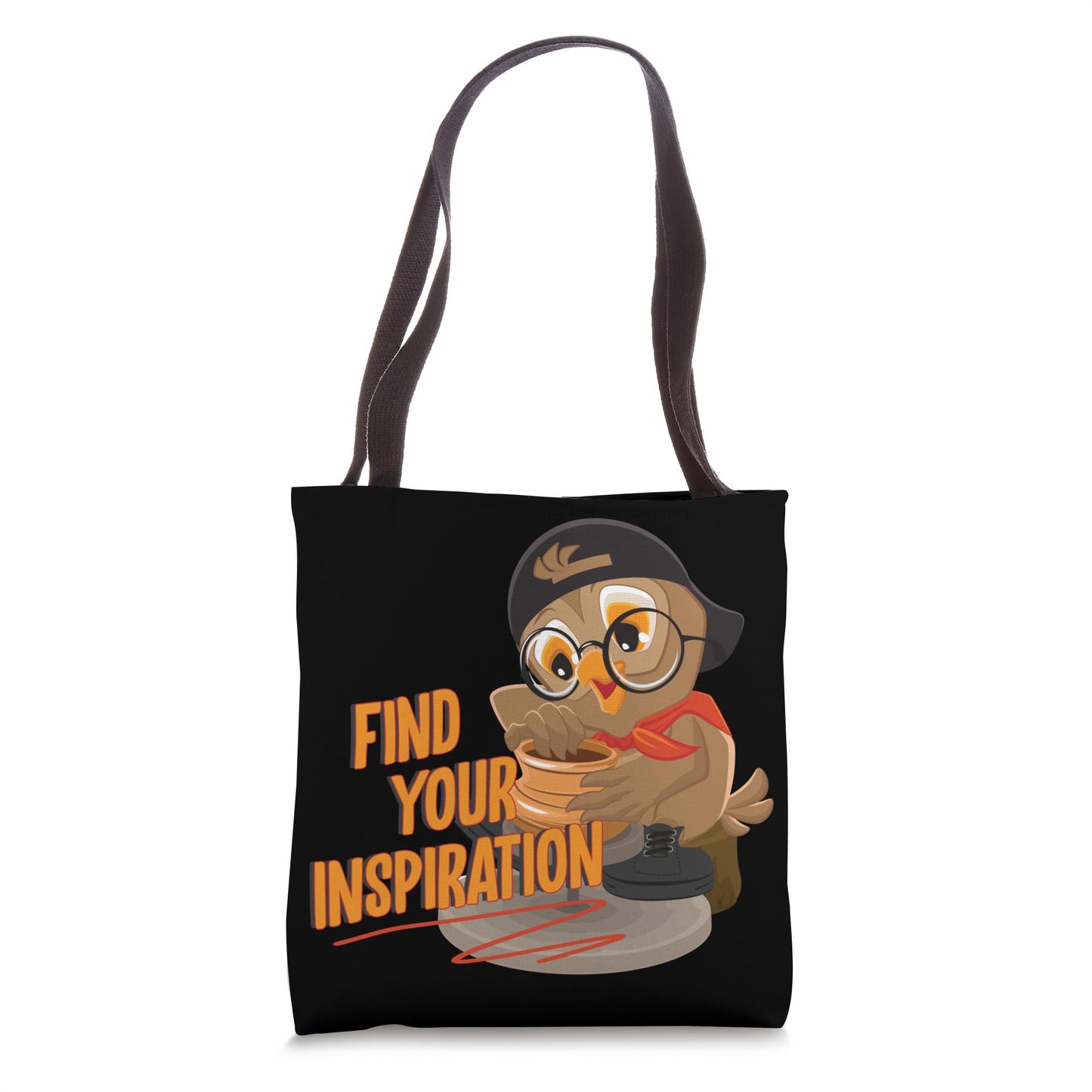 Inspiration Pottery Handmade Pottery Ceramic Gift Tote Bag