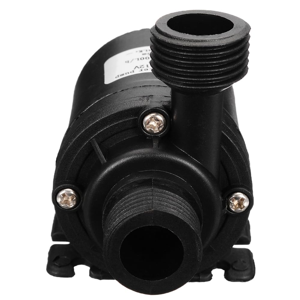 800L/H 5m DC 12V Brushless Water Pump Brushless Motor Water Circulation Water Pump 1/2" Male Thread Submersibles Water Pumps