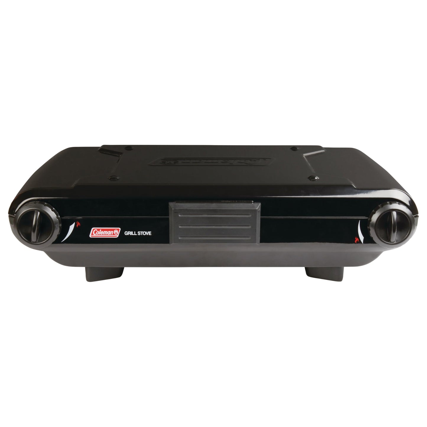 Coleman Tabletop 2-in-1 Camping Grill/Stove, 2-Burner Propane Grill & Stove with Adjustable Burners & 20,000 BTUs of Power, Great for Camping, Tailgating, Grilling
