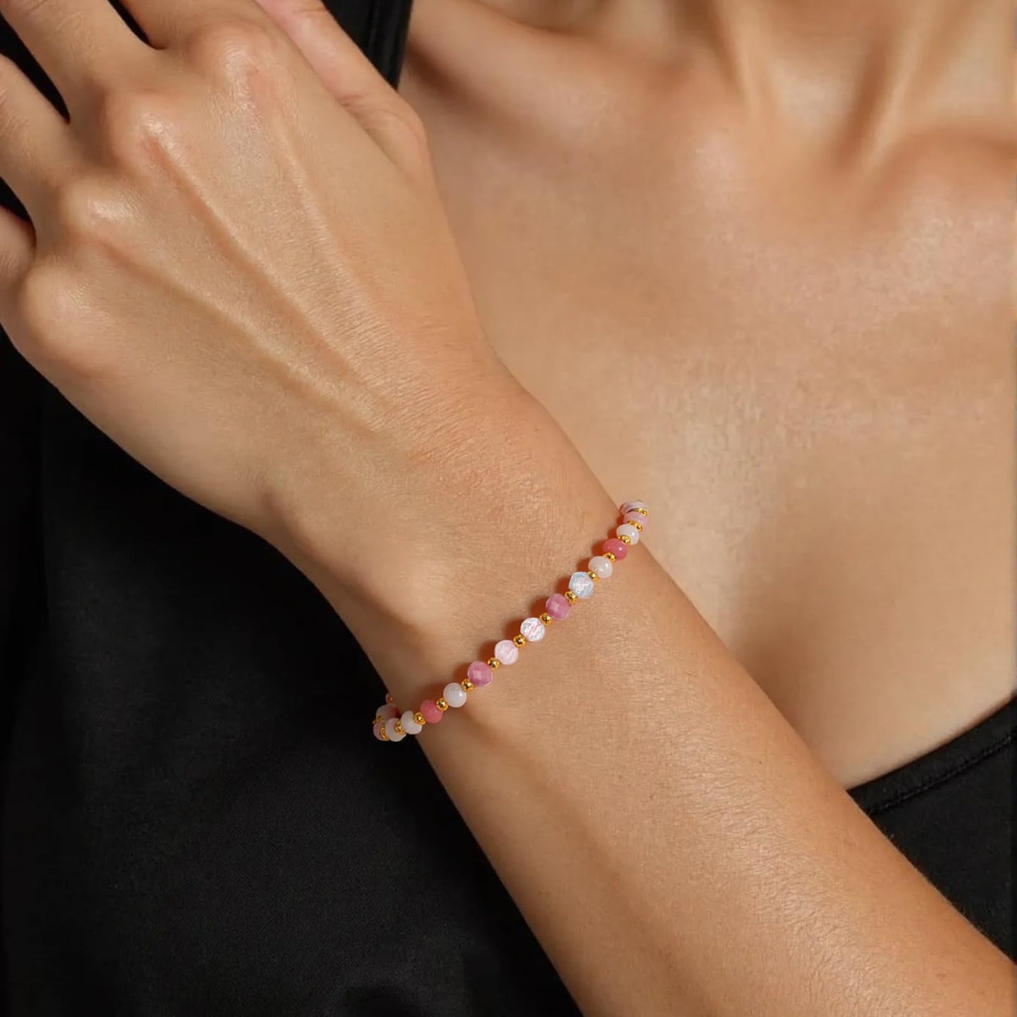 Flvkev Pregnancy Must Haves Bracelet, Announcement Pregnancy Gifts For Expecting New Mom, First Time Mama Gifts for Pregnant Women 1st Time Mom To Be Spiritual Mothers Day Gift (style 1)