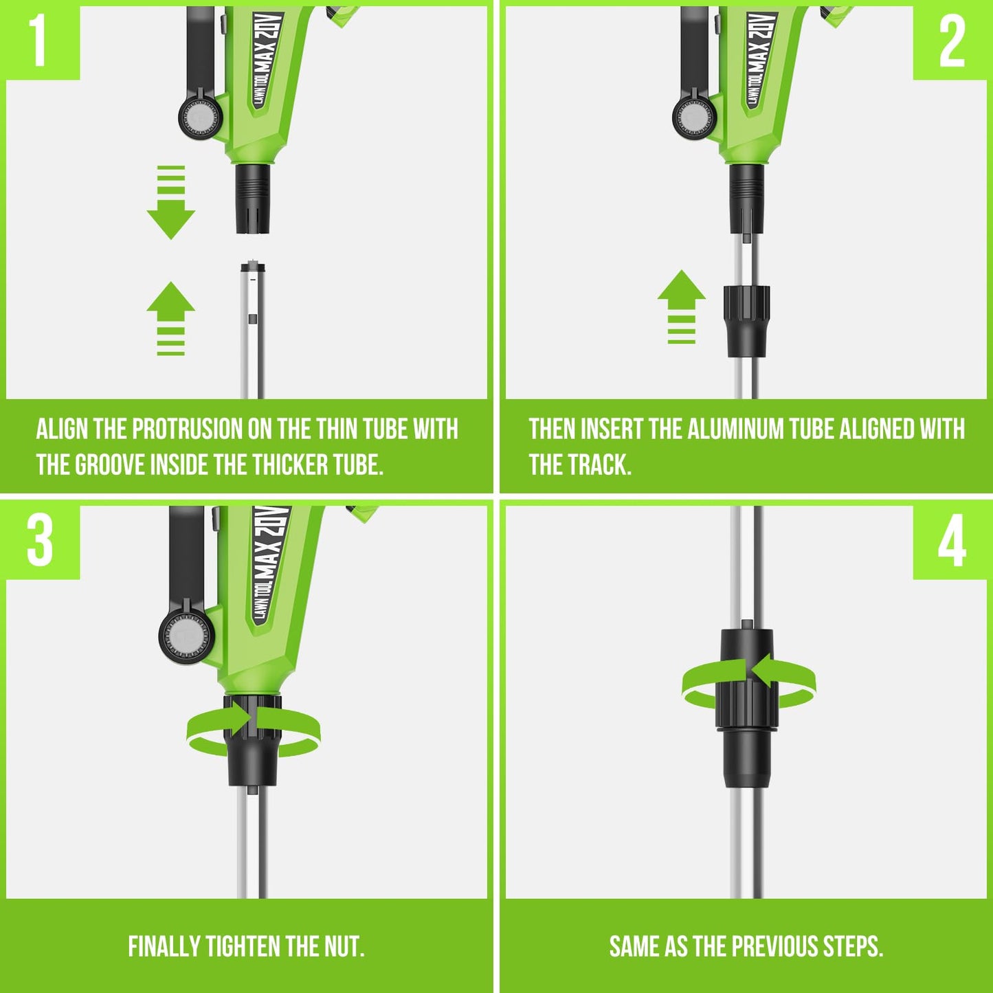 VARSK 12 Inch 20V Cordless Weed Wacker with Automatic Line Feed, 2 in 1 String Trimmer and Edger, Includes 2 X 2.0Ah Batteries/1 X Charger/6 X Replacement Spools, Weed Eater for Lawn, Garden, etc