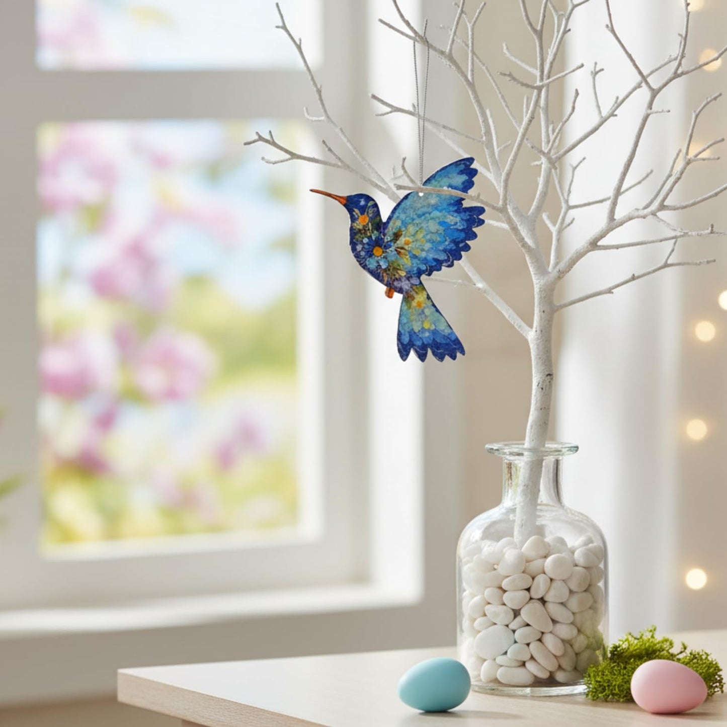 Hummingbird Gifts for Women – Hummingbird Suncatcher for Window – Acrylic Suncatcher Birds Decor – Gifts for Girls, Friends - Humming Bird Gifts Ideas - Valentines Tree Ornaments