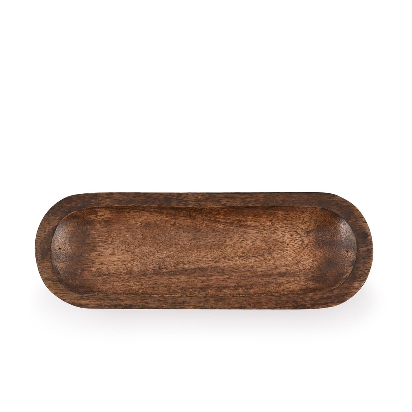 Kaizen Casa Incense Burner Stick Holder Ash Catcher Wooden Handmade Modern Gift Wood Home Decor Size (11" X 4" X 1")