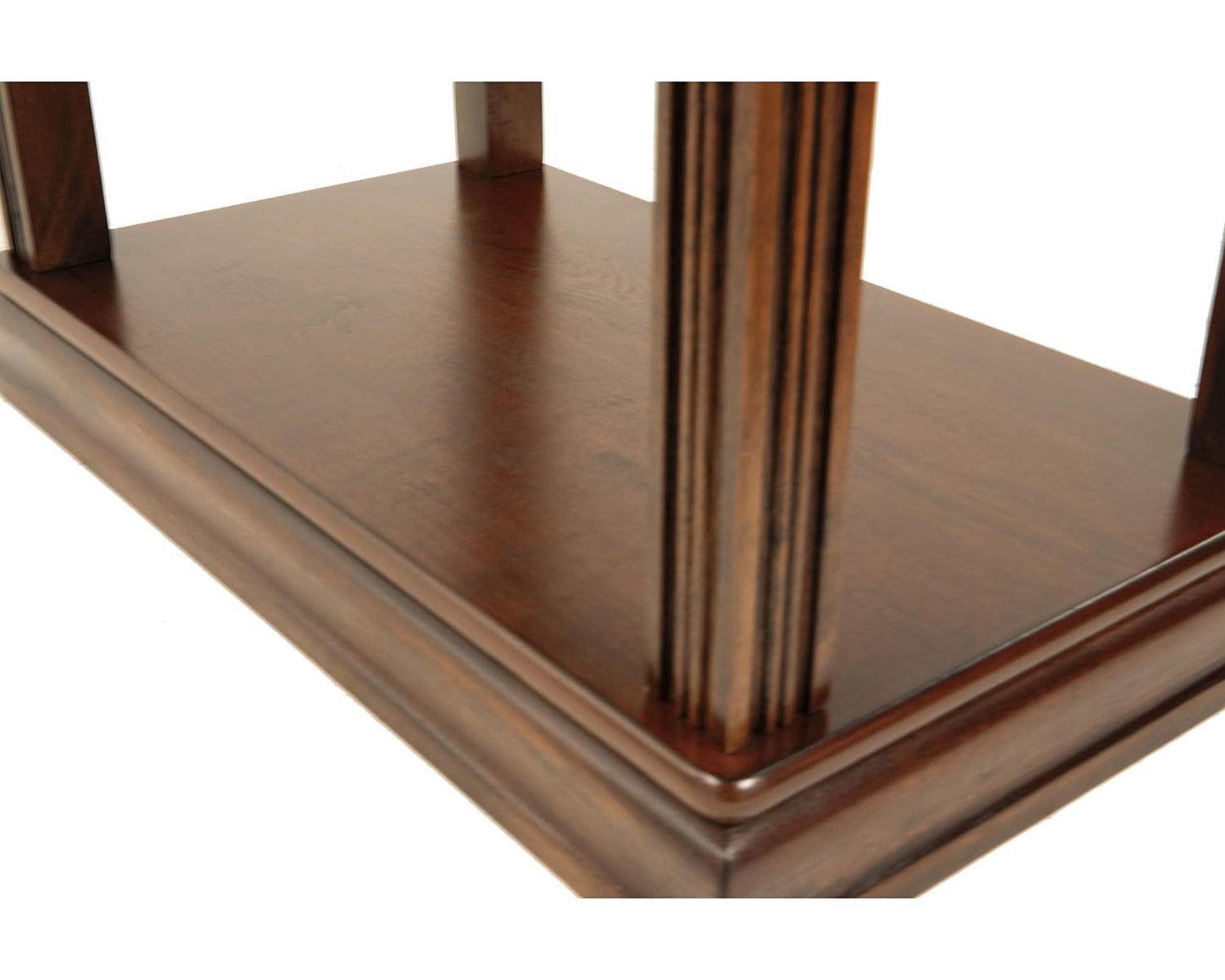 Signature Design by Ashley Breegin Chair Side End Table, 1 Drawer, 1 Fixed Shelf, Veneers, Wood, 13.13" W x 22.13" D x 23" H, Brown
