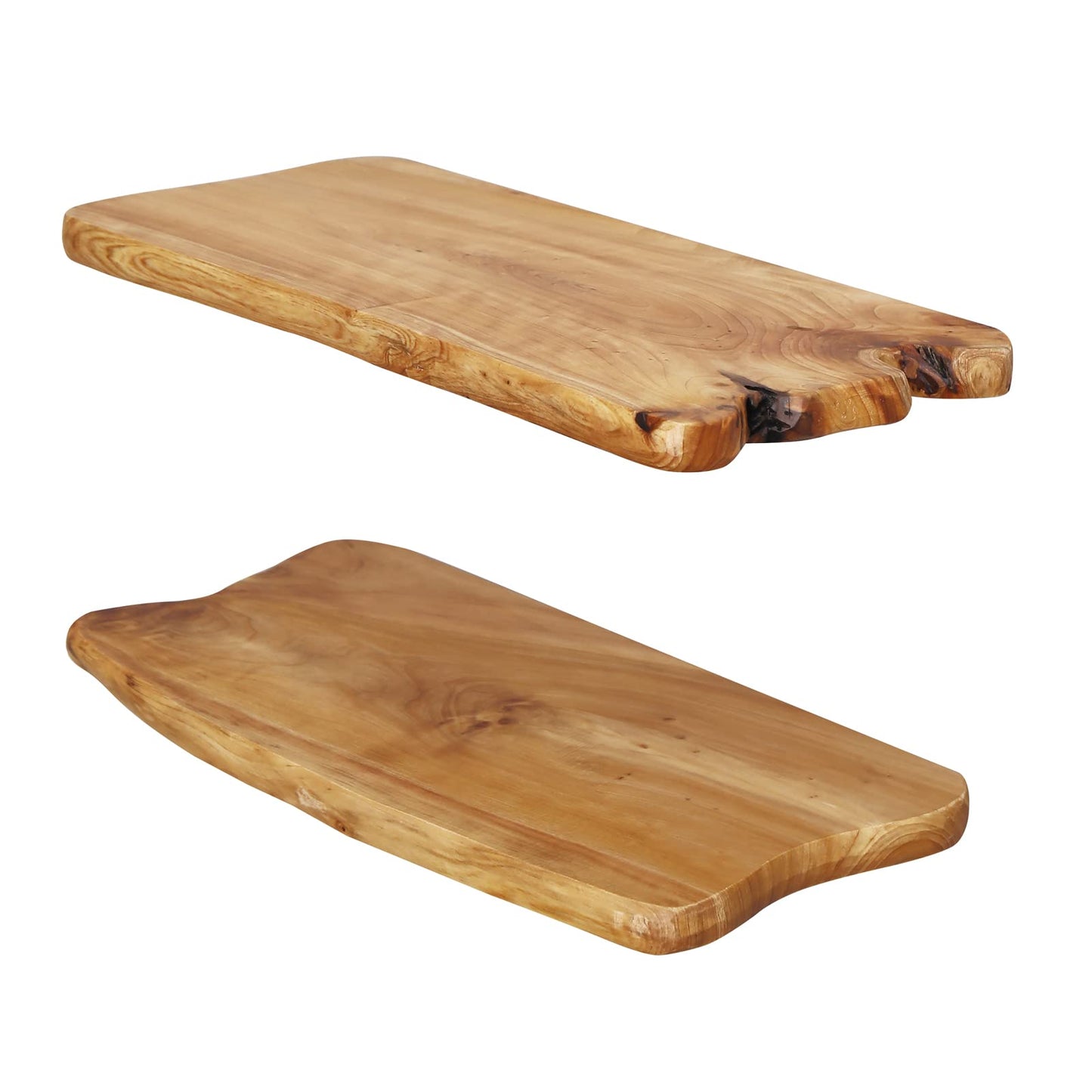 WELLAND 16” Cedar Natural Edge Floating Shelf Set of 2