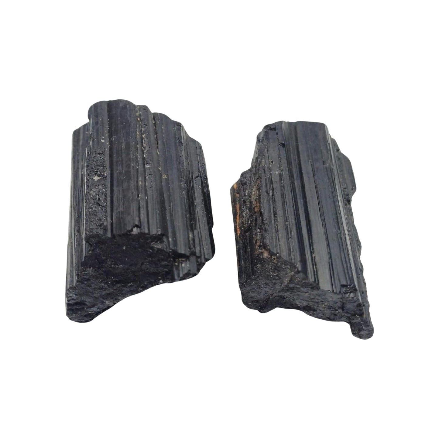 Crystals, Rocks, Crystals and Healing Stones, Witchcraft Supplies, Healing Crystals, Stones, Healing Stones, Rock Collection, Agate, Raw Stones (Black Tourmaline, 2 Pcs)