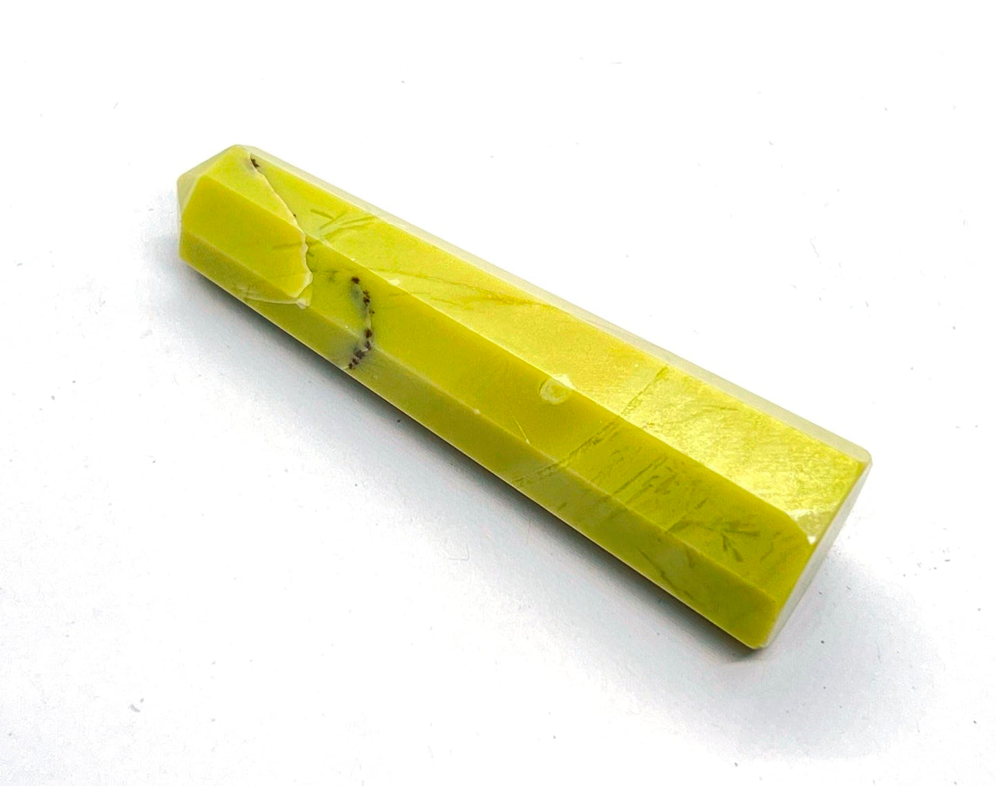 WholesaleGemShop 3 Inch Gemstones SERPENTINE Obelisk Tower Jumbo Facet Aura Rock Crystal Natural Polished Earth Wand Spirit