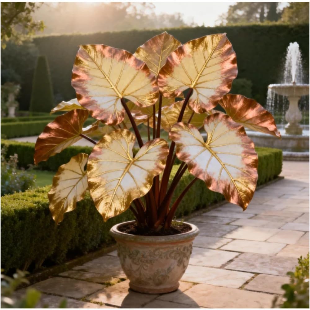 Elephant Ear Bulb for Outdoor Landscape, Statement Foliage Design