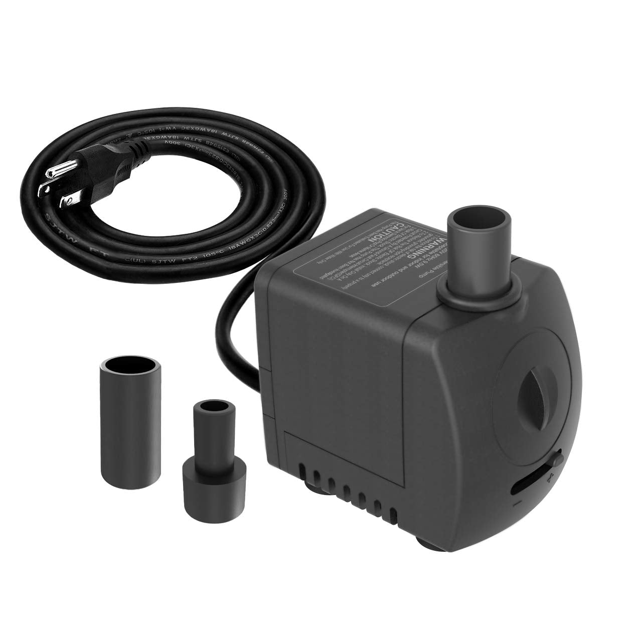 Knifel Submersible Pump 150GPH (550 L/H 9.5W) Ultra Quiet with Over Heating Protection 4ft High Lift for Fountains, Hydroponics, Ponds, Aquariums & More