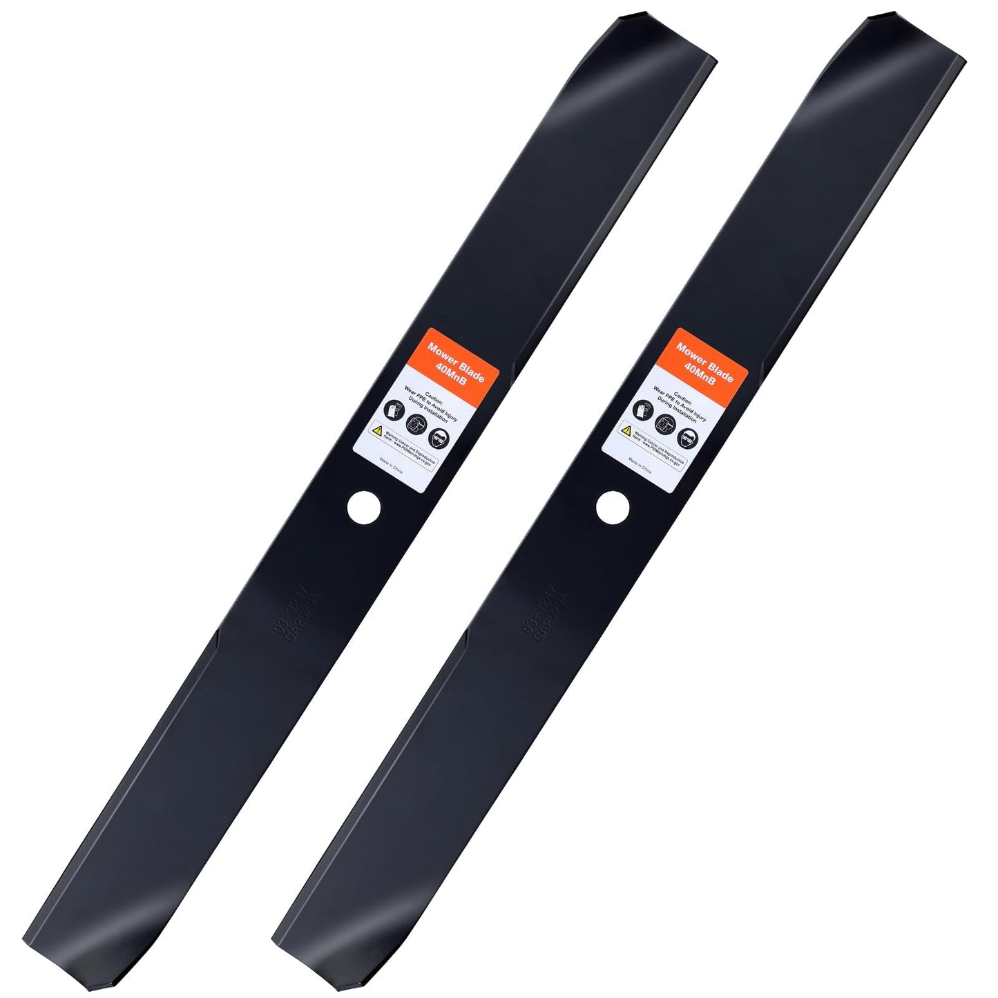 Grasscool Timecutter 42 inch Blades for 42" Deck Toro SS4235 Z4235 Z4200 SS4260 SS4200 Timecutter Zero Turn Mower Replace 110-6568-03 (2 Pack)