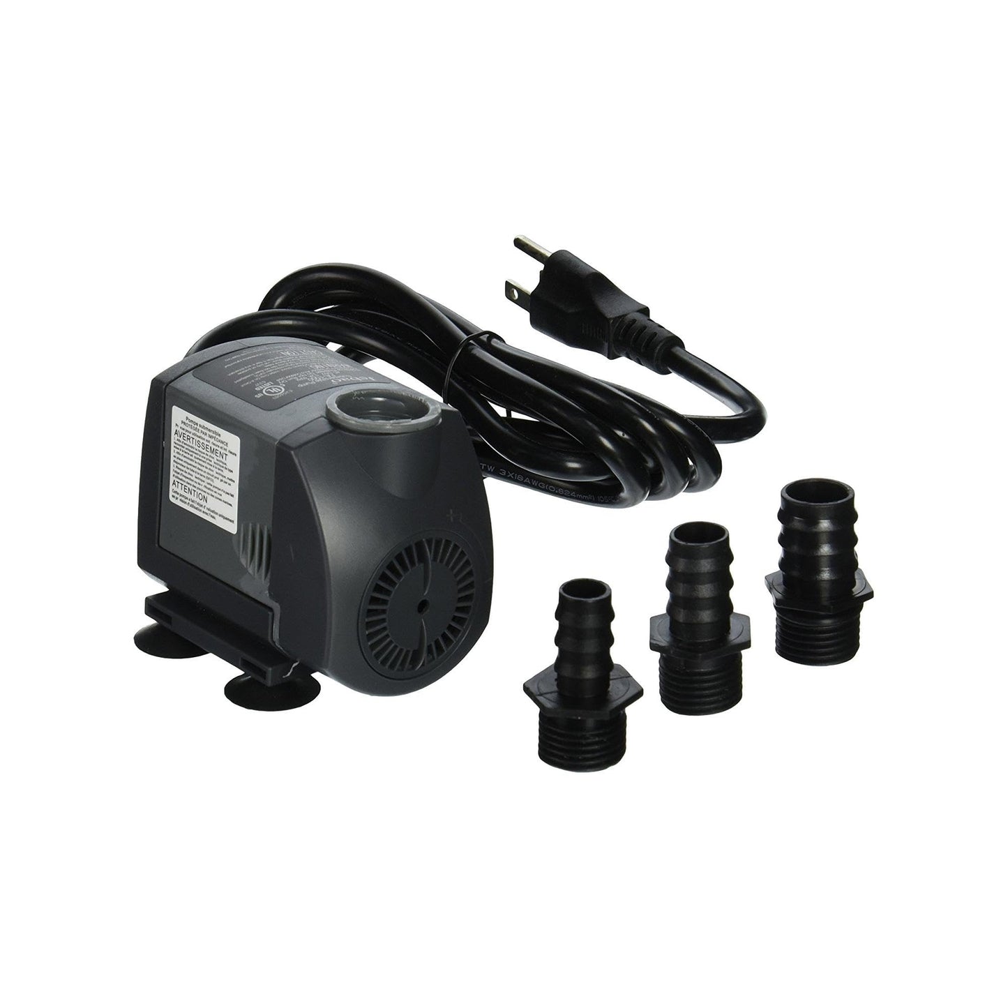 Jebao FA-1000 260GPH Submersible Fountain Pump for Hydroponics, Aquaponics, Waterfall, Fish Pond