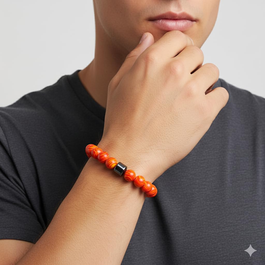 ZHDHDQ 3PCS Glame Anti Alcohol Bracelet for Men Women，Stone Volcanic Stone Reduce the Urge Drinking Alcohol Manifestation Relieve Anxiety Stress Jewelry Gift (colorful)