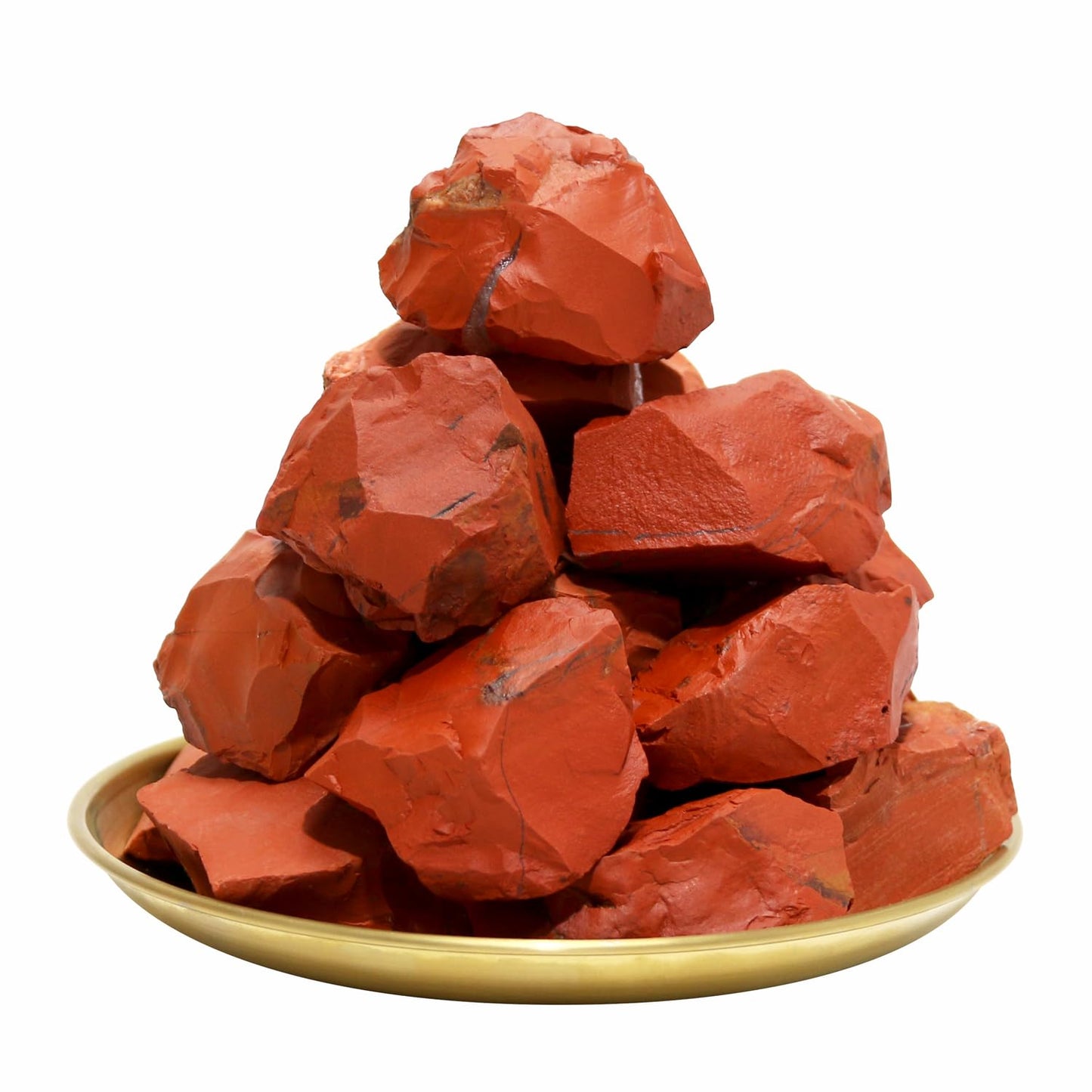 Nvzi Raw Red Jasper Stone Crystals Bulk, Real Gemstones and Crystals, Rocks and Minerals, Healing Crystals, Quartz Crystals and Healing Stones, Cuarzos Originales De Energia Y Piedras(1LB)