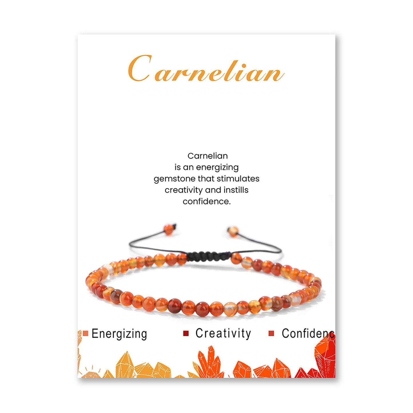 Lit Wall Carnelian Anklets for Women Beach Boho Ankle Waterproof Carnelian Anklet Bracelets Adjustable Beaded Ankle Bracelet Plus Size Anklets Gemstone Anklet Jewelry Gift for Her