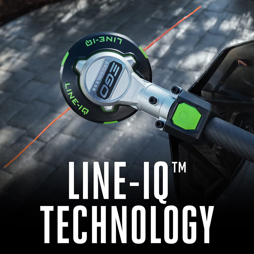 EGO POWER+ String Trimmer, 16" Cordless Weed Trimmer with POWERLOAD, LINE IQ, Telescopic Carbon Fiber Shaft, Includes 56V 4.0Ah Battery and Charger - ST1623T