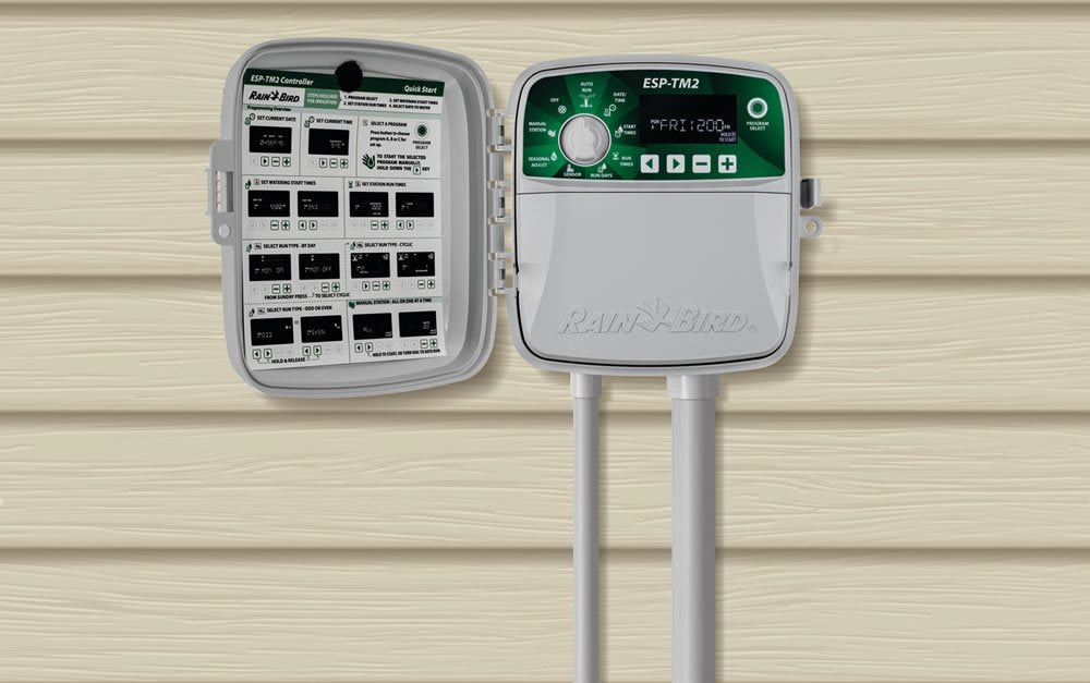 Rain Bird ESP-TM2 8 Station WiFi Ready Indoor/Outdoor Controller | TM2-8
