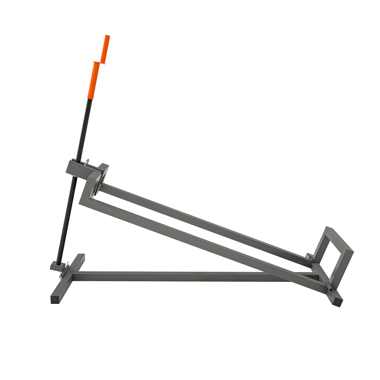 RocVanc Lawn Mower Lift Jack for 41" Ride on Lawn Mowers & Garden Tractors, 880Lbs Foldable Riding Lawn Tractor Lift Telescopic Maintenance Jack Lift Platform with Manual and Power Tool Handles (Grey)