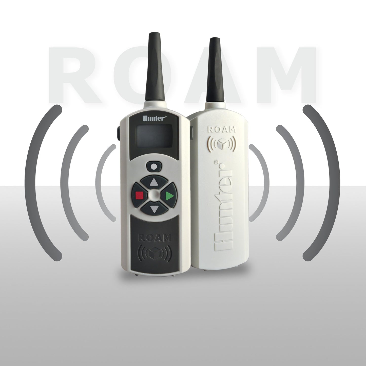 Hunter ROAM-KIT Sprinkler Remote Controller, Works with X-Core, Pro-C, PCC, I-Core, Acc Irrigation Timers, 1000 ft Range, 128 Addresses, SmartPort Compatible, Complete Kit