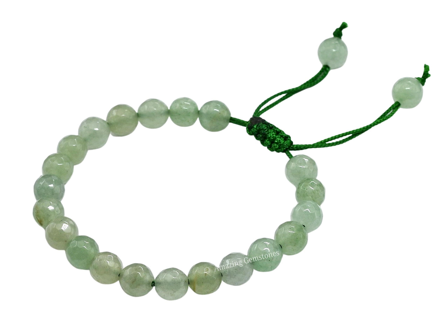 Amazing Gemstone Green Aventurine Bracelet for Women - Chakra Mens Bracelet Protection Crystals and Healing Stones - Blessing Bracelet Spiritual Meditation Gift Christmas Stocking