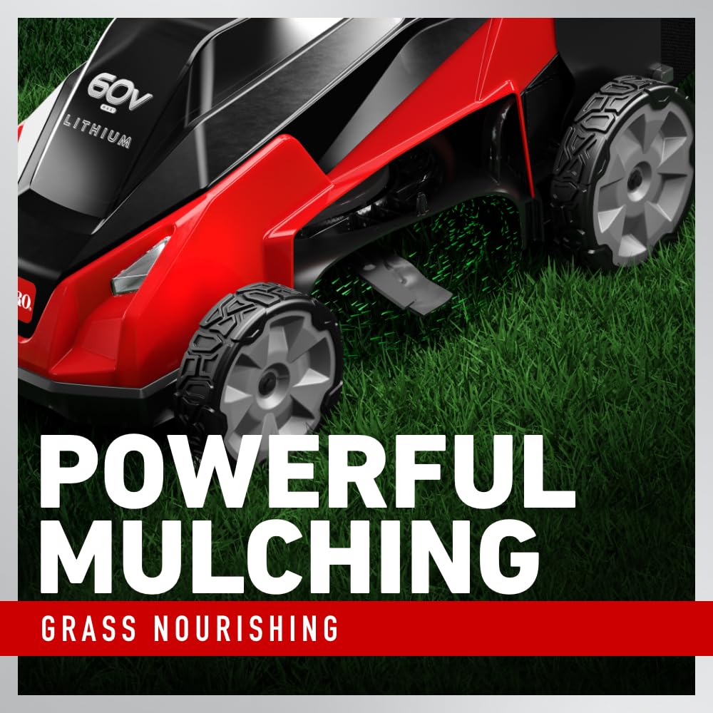Toro 60V MAX* 21 in. Stripe® Self-Propel Lawn Mower - Battery/Charger Not Included