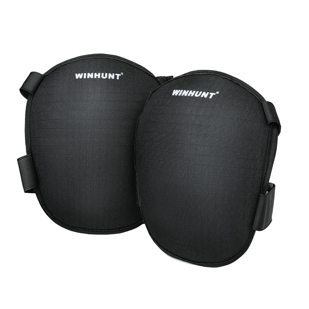winhunt Professional Gel Knee Pads, Work Pads Work for Gardeners, Workers, Sports, with Adjustable Straps