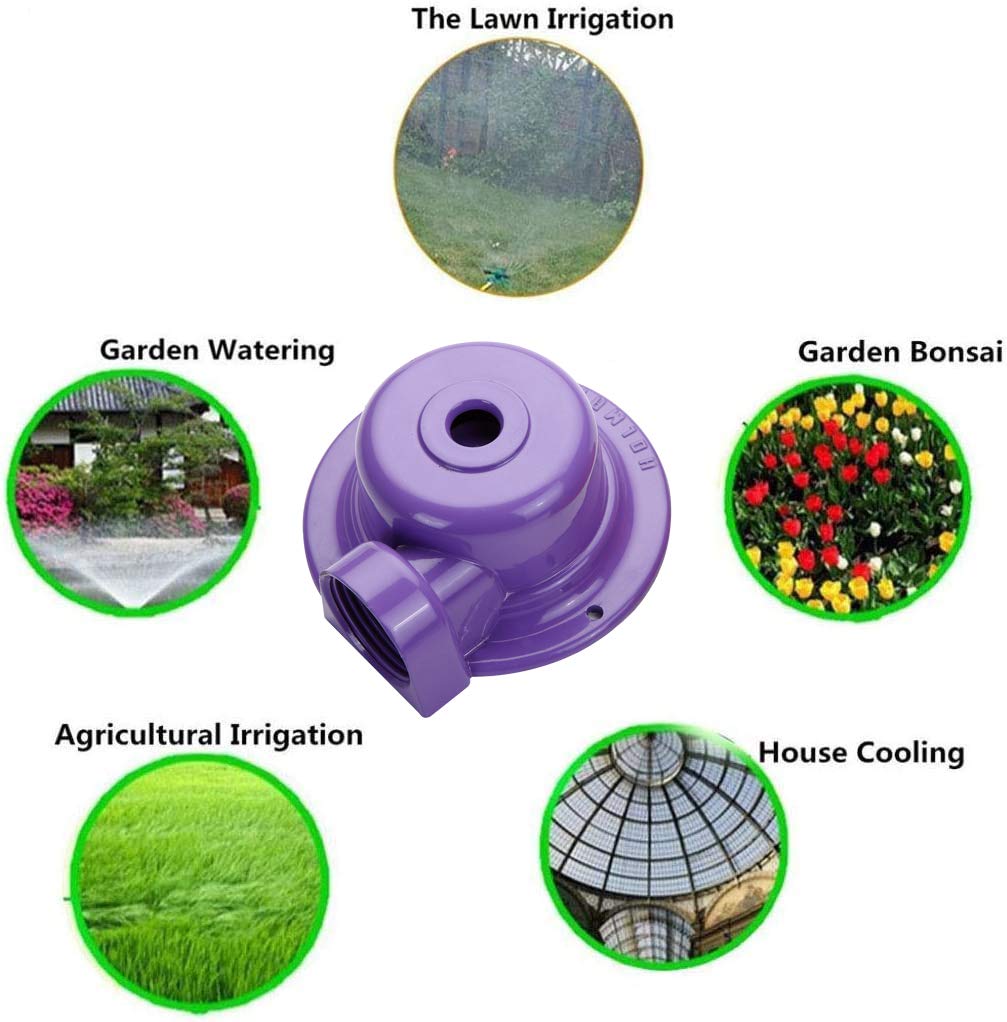 Keren Metal Lawn Sprinkler - Garden Water Sprinklers for Small to Medium Area Outdoor Yard