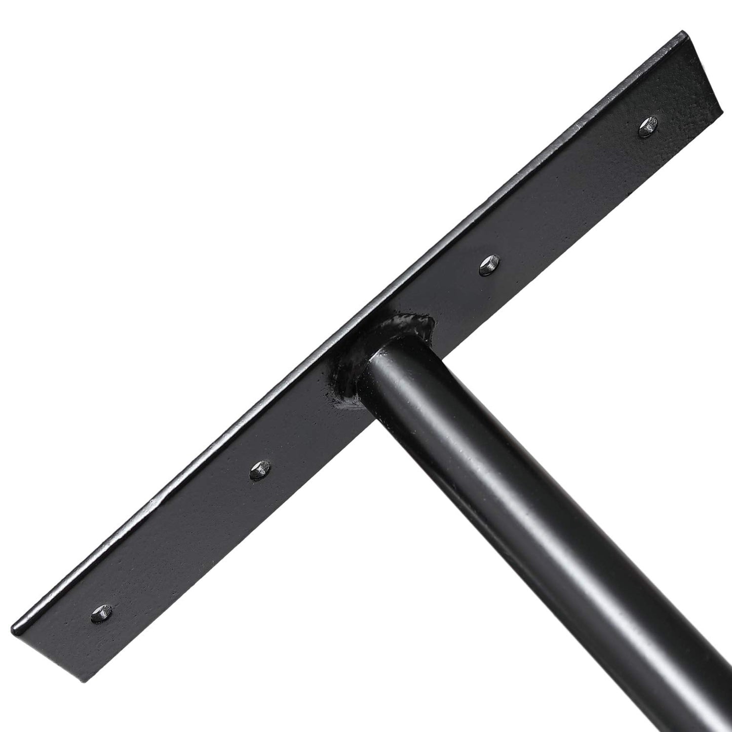 Ihomepark Overhead Garage Storage Rack, Heavy Duty Ceiling Mounted Garage Hooks Utility Hanger for Lumber Bike Tools(4 Pack, Black)