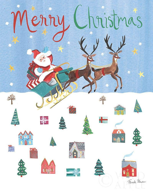 Posterazzi Collection Holiday Festivities Iv Poster Print by Farida Zaman (24 x 30)
