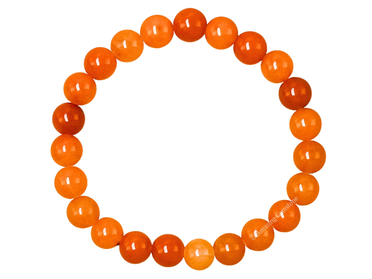Amazing Gemstone Crystal Bracelet for Women Men's Gifts - Protection Healing Crystal Bracelet - 8mm Gemstone Beaded Stretchable Bracelet Pulseras Para Hombres Mujer Stocking Stuffers Mothers Day Gift (Red Aventurine)