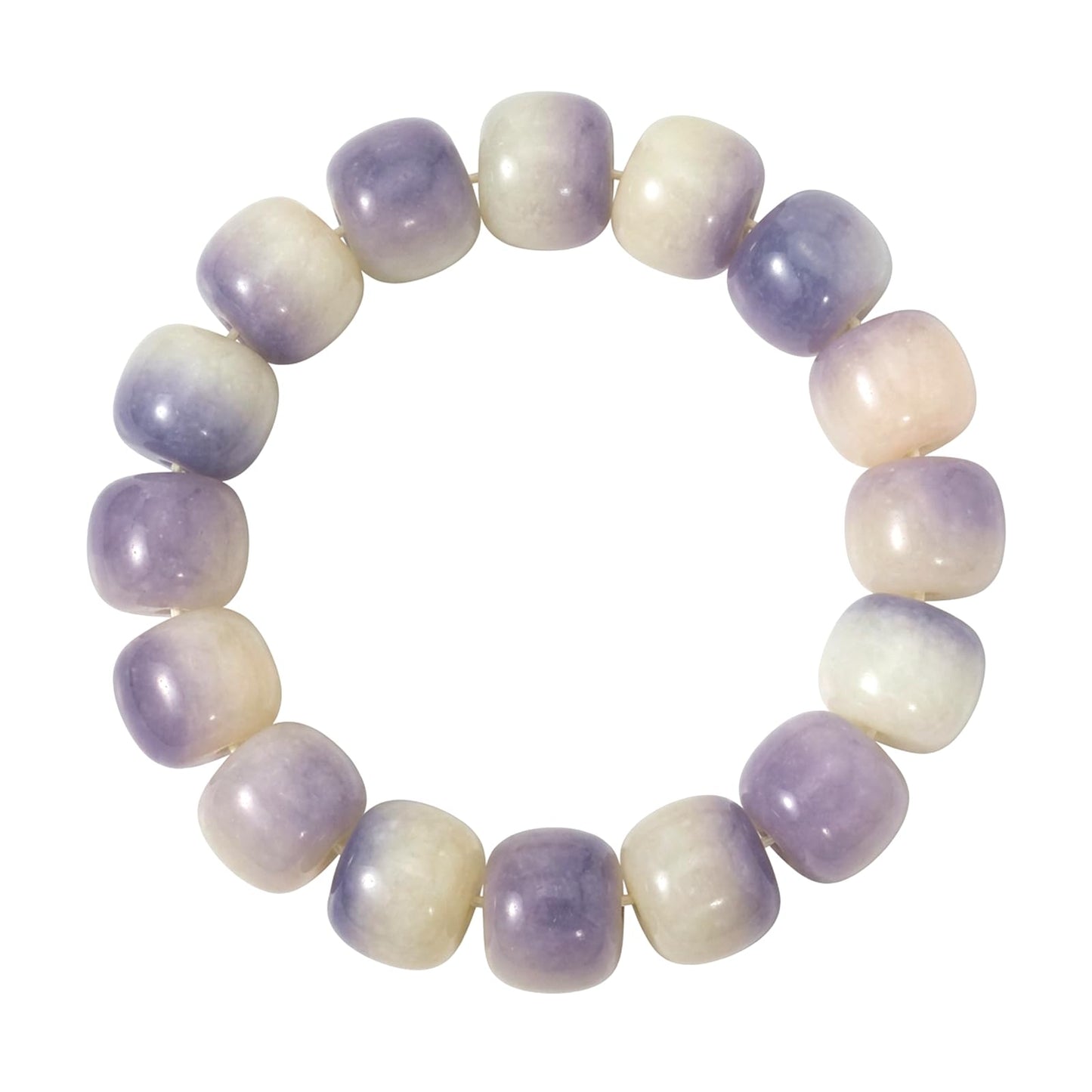 Qchengsan Natural Bodhi Bracelet for Women, Fidget Bracelet for Anxiety Relief, Stress Relief Beaded Sensory Jewelry for Adults, Healing Meditation Gifts for Women, Birthday Gifts for Women