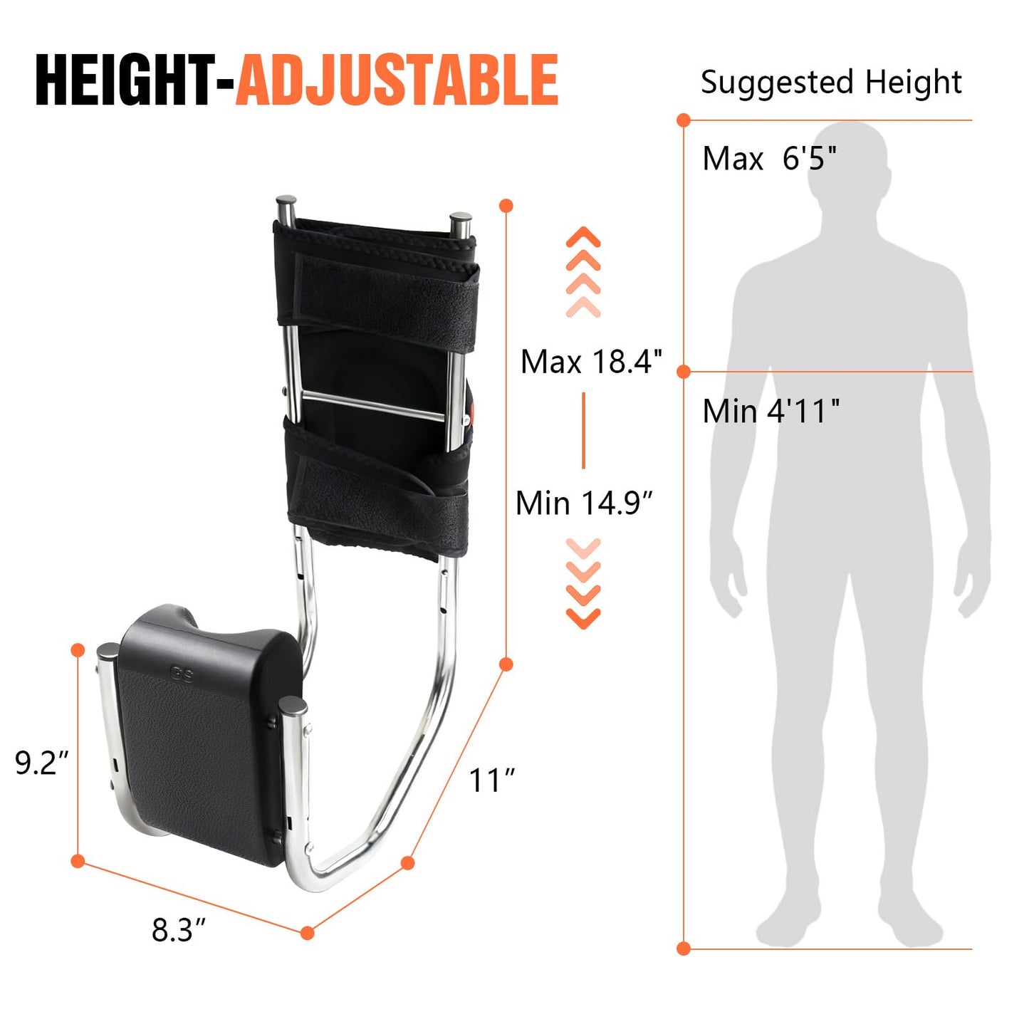 Knee Seat for Work, Kneeler Seat for Gardening Farm Work,Kneeling Pad with Detachable Seat, Ergonomic Kneeler & Kneeling Seat for Construction,Tiling Flooring, Cleaning, Knee and Ankle Support