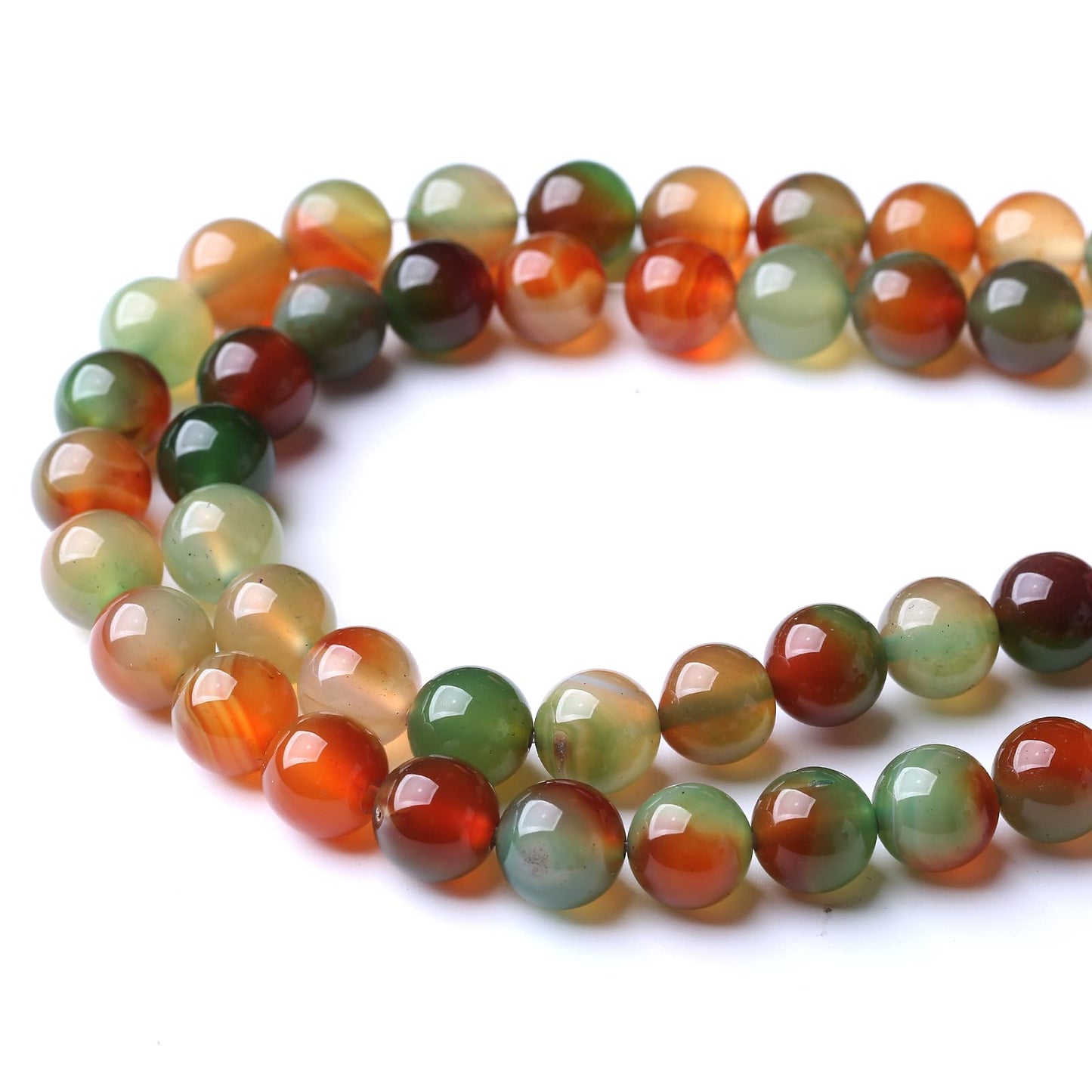 90PCS 4MM Natural Peacock Agate Stone Beads Energy Healing Beads for DIY Jewelry Bracelet Necklace Making for Jewelry Making15