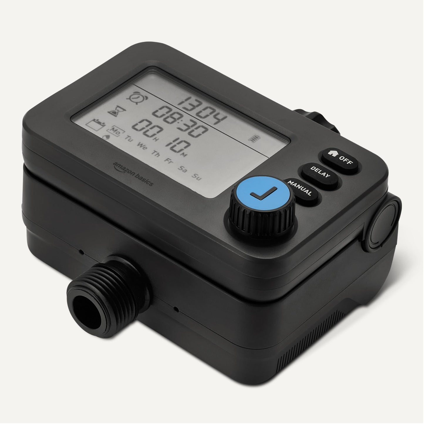 Amazon Basics Single-Outlet Hose Watering Timer, Digital Programmable, 1 Pack