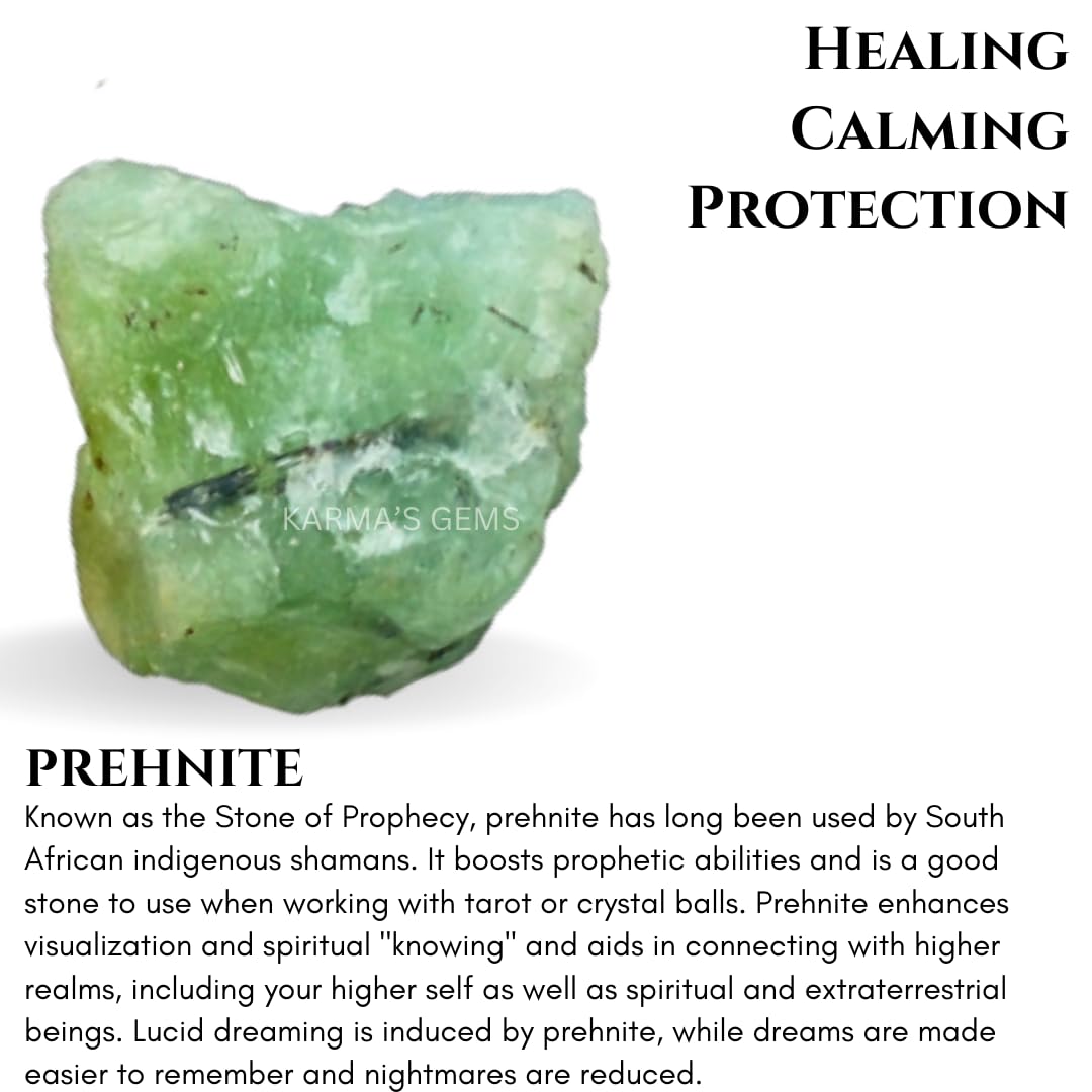 Crystals, Rocks, Jade, Crystals and Healing Stones, Witchcraft Supplies, Healing Crystals, Stones, Healing Stones, Rock Collection, Agate, Raw Stones (Prehnite, 2 Pcs)